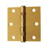 Bisagra arquitectónica con balero 3" latón brillante Bimetal