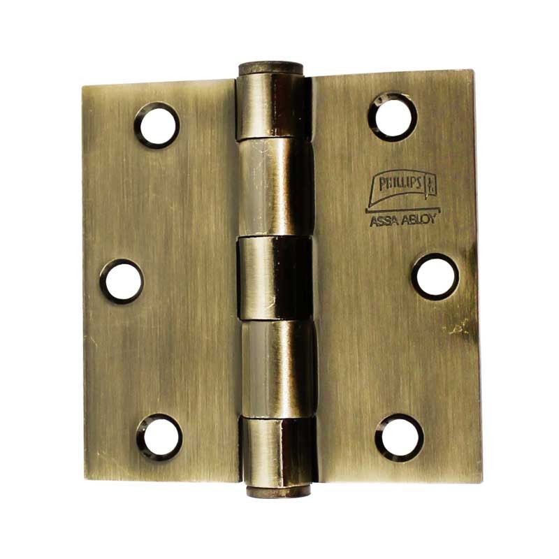 Bisagra arquitectónica 4 1/2" latón antiguo 645 Phillips