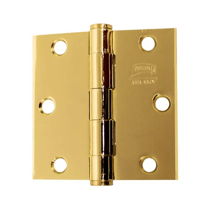 Bisagra arquitectónica 4 1/2" latón brillante 645 Phillips