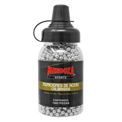 Bote de munición cobriza calibre 4.5 MA-1500 Mendoza