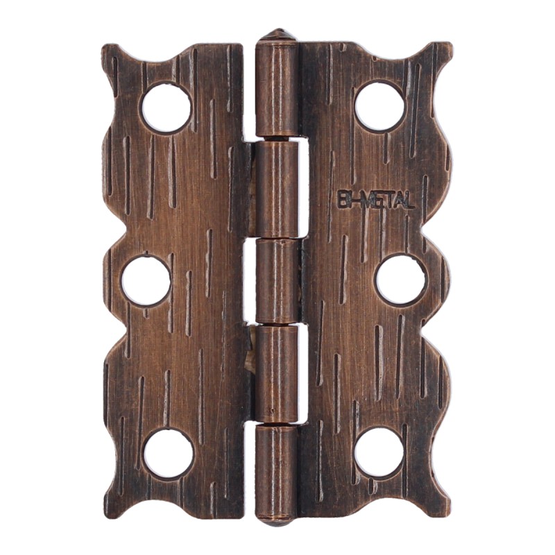 Bisagra colonial 2 1/2" cobre