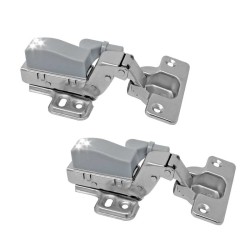 Bisagra bidimensional curva con luz 3764 Handy Home