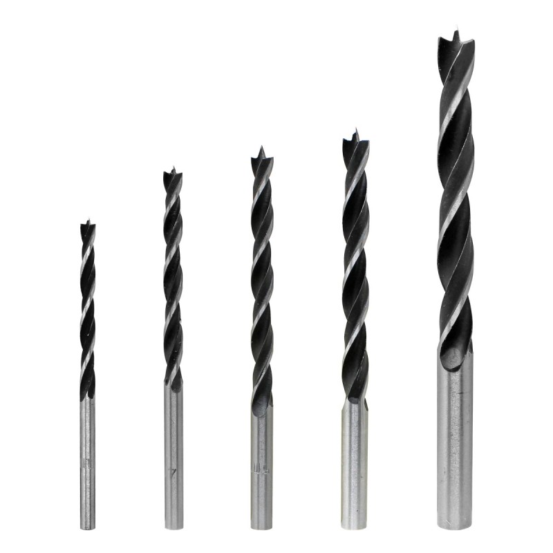 Set de brocas en espiral para madera 5 piezas BD0050CS Back & Decker