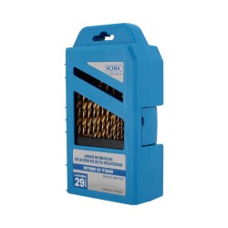 Juego de 29 brocas helicoidales de alta velocidad MRK-033 RORK