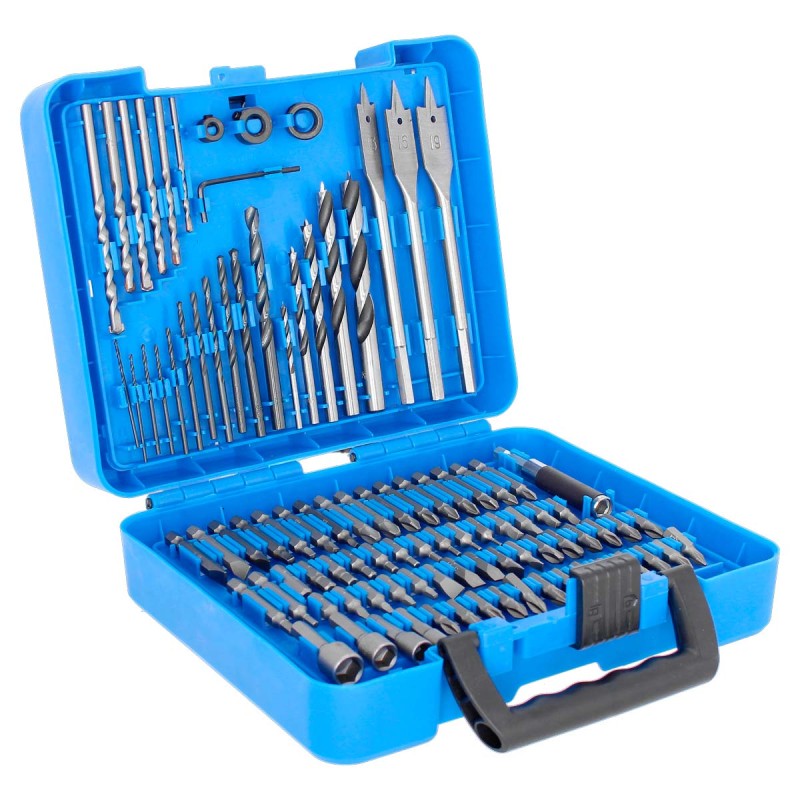 Juego para taladrar y atornillar 100 piezas MT-010 RORK