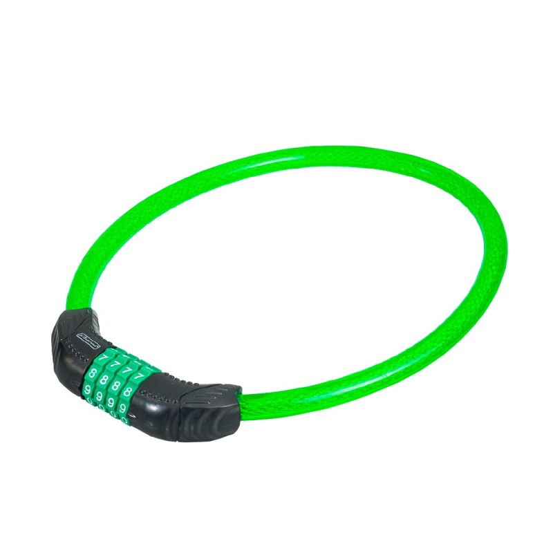 Candado combinación cable 80 cm 7452 Lion Tools