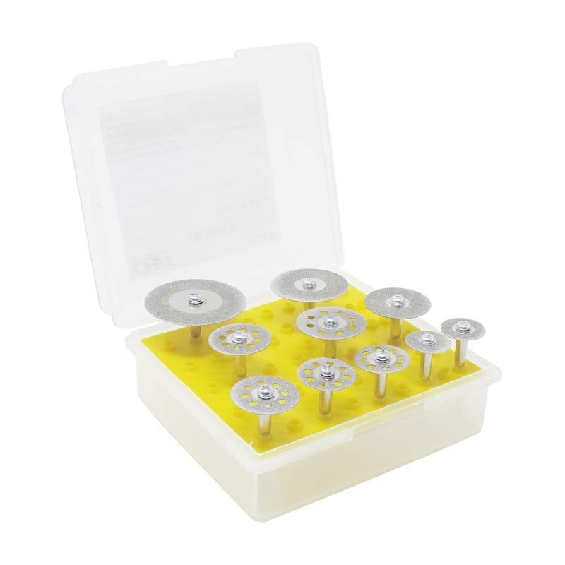 Discos diamantados para taladro 10 piezas
