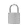 Candado de hierro gancho corto gris E2 20 mm Feiteli