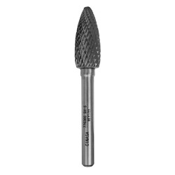 Lima rotativa flama forma "H" 1/2" x 1-1/4" x 1/4" 776385 Cinasa