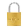 Candado de hierro gancho corto dorado E4 25 mm Feiteli