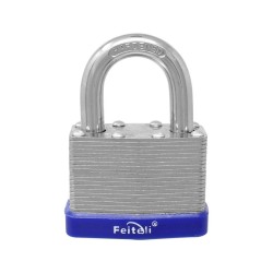 Candado laminado gancho corto 50 mm LC050 Feiteli
