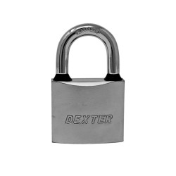 Candado gancho corto niquel satinado 50 mm 16937 Dexter
