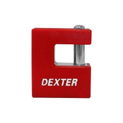 Candado para cortina rojo 70 mm 16935 Dexter