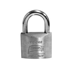 Candado metálico de extra seguridad TX-140 Phillips