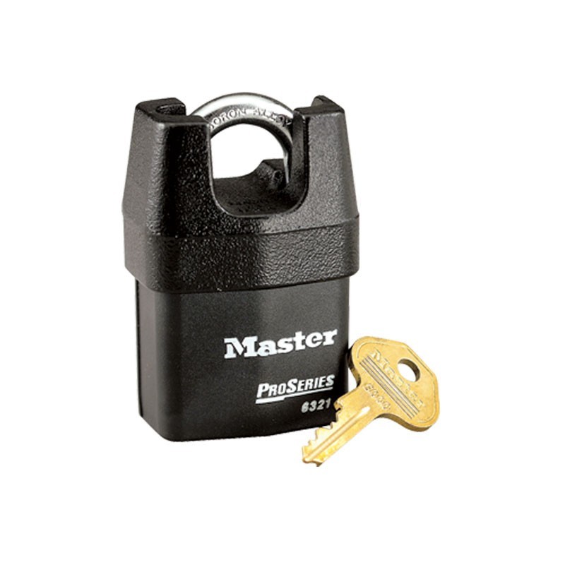 Candado blindado para cortina 54 mm Master Lock