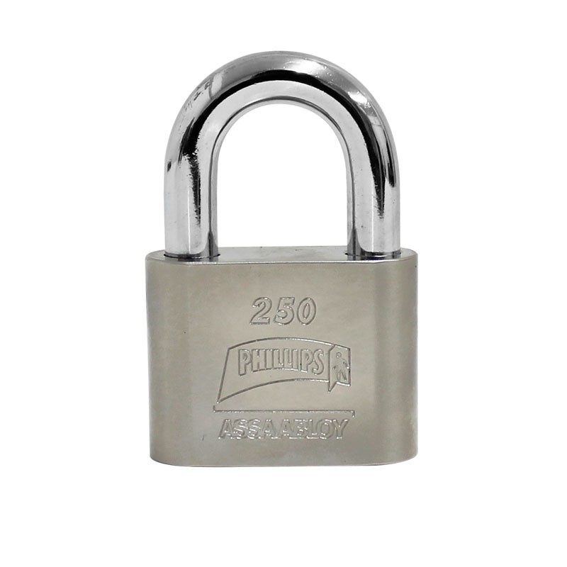 Candado de hierro de alta seguridad gancho corto 250 Phillips