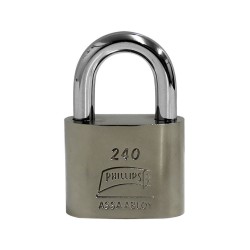 Candado de hierro de alta seguridad gancho corto 240 Phillips