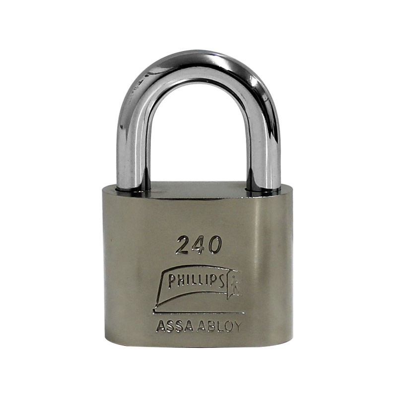 Candado de hierro de alta seguridad gancho corto 240 Phillips