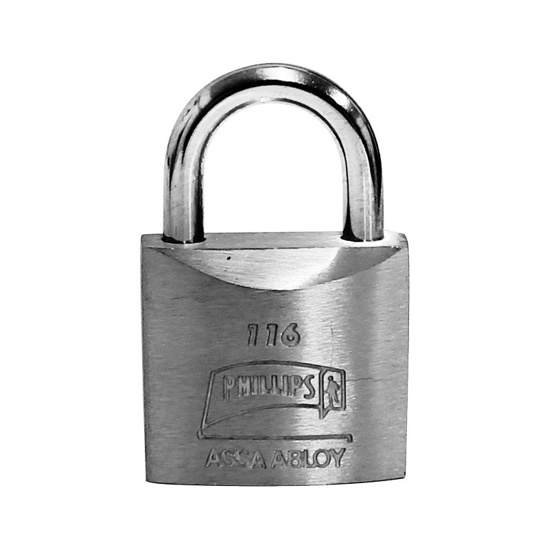 Candado metálico gancho corto 116 Phillips