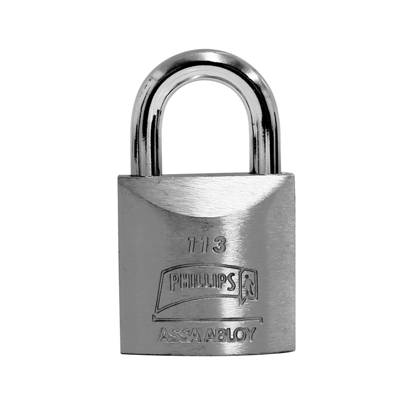 Candado metálico gancho corto 113 Phillips