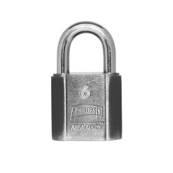 Candado metálico gancho corto 6 Phillips