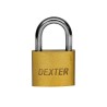 Candado de latón gancho corto 25 mm 6935 Dexter