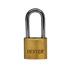 Candado de latón gancho largo 30 mm 6940 Dexter