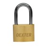 Candado de latón gancho largo 40 mm 6941 Dexter