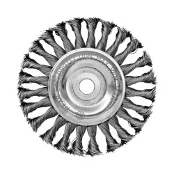 Carda circular trenzada para esmeril de banco 6" TC1285 Toolcraft