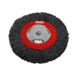 Carda circular ondulada 6" TC1281 Toolcraft