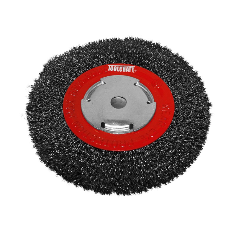 Carda circular ondulada 6" TC1281 Toolcraft