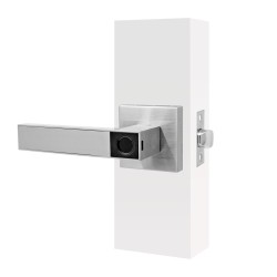 Cerradura de manija biométrica níquel satinado MX89803 Castelli