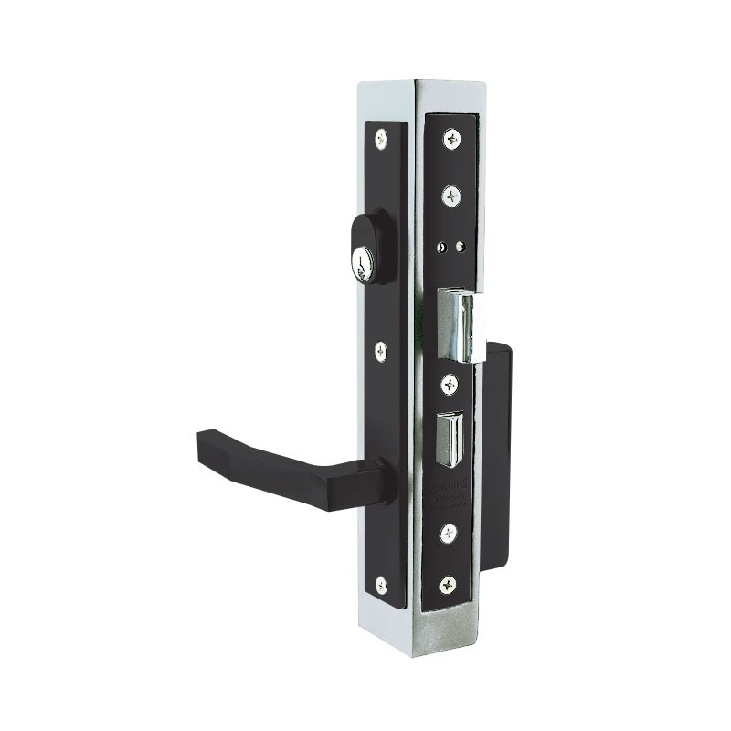 Cerradura para uso comercial aluminio negro 575 JM Phillips