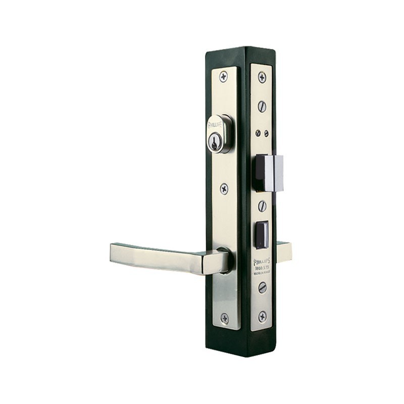 Cerradura para uso comercial aluminio natural 575 MM Phillips