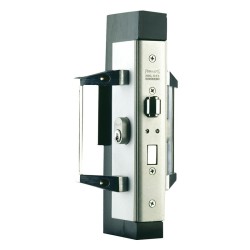 Cerradura tipo vaiven de doble acción aluminio natural 525 DC Phillips