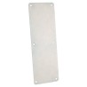 Push plate de 30 X 10 cm acero inoxidable Tesa