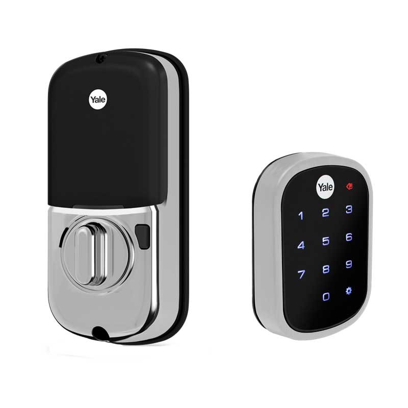 Cerrojo táctil sin llave acero YRD 256 Yale