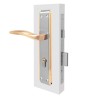 Cerradura para entrada Oro / Níquel satinado 2550 / AM185 SN/GP Montela