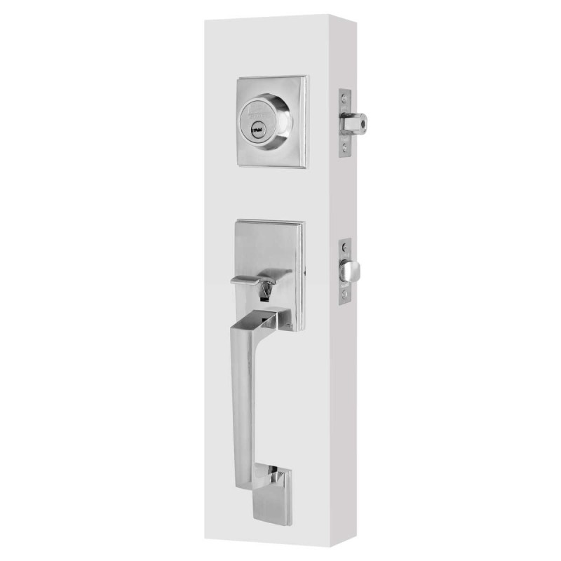 Cerradura para entrada principal satín Nápoles / Tampico MX6693 Phillips