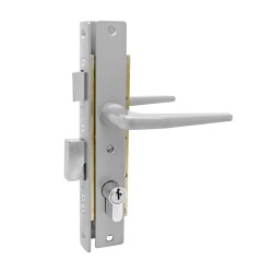 Cerradura para puerta residencial aluminio natural 3060-565 Phillips