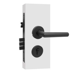 Cerradura para entrada principal Parks Black 1775 Ashico