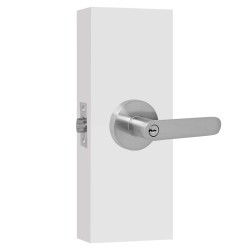 Cerradura para entrada principal níquel satinado Bari Inoxx Italy