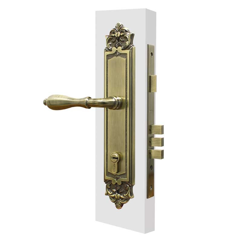 Cerradura de entrada principal máxima seguridad Clasica 1039 Ashico