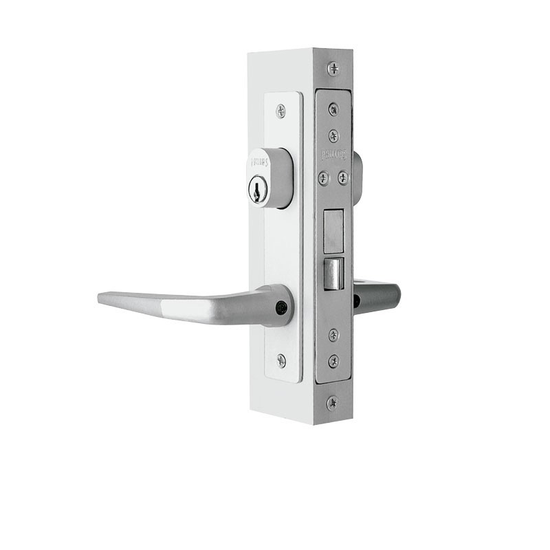 Cerradura de alta seguridad aluminio natural 549 AS Phillips