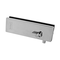 Cerradura de piso cromo BRK057 Bruken