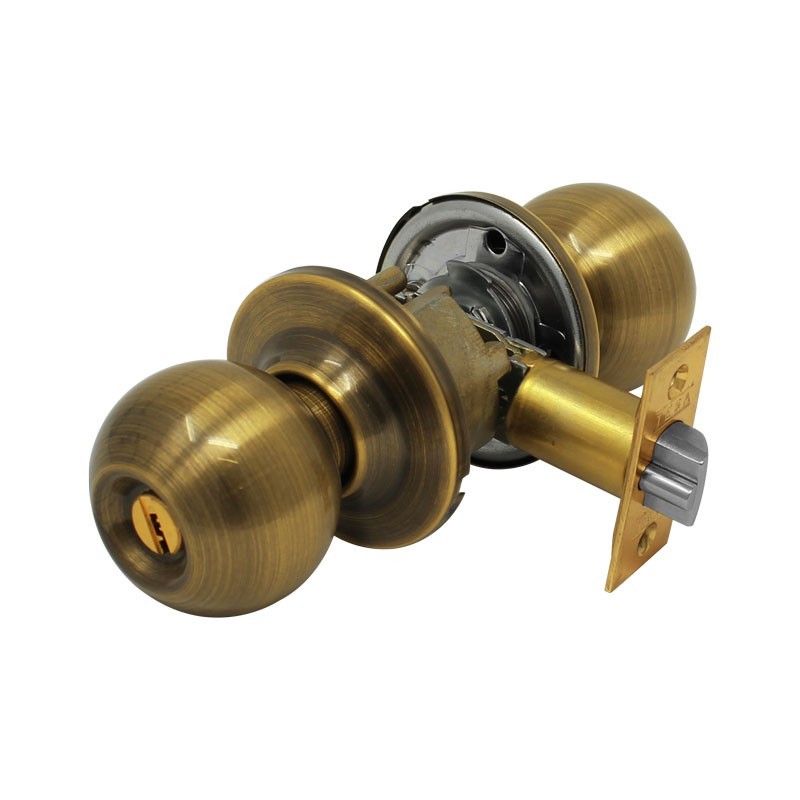 Cerradura combo master latón antiguo T60 Tesa