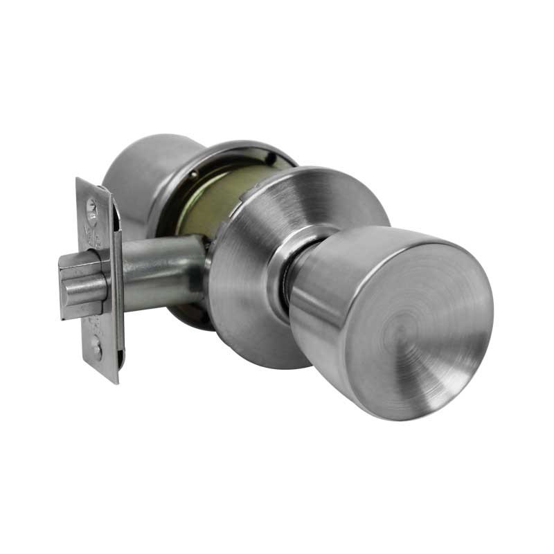 Cerradura para entrada cromo mate Tulip Yale