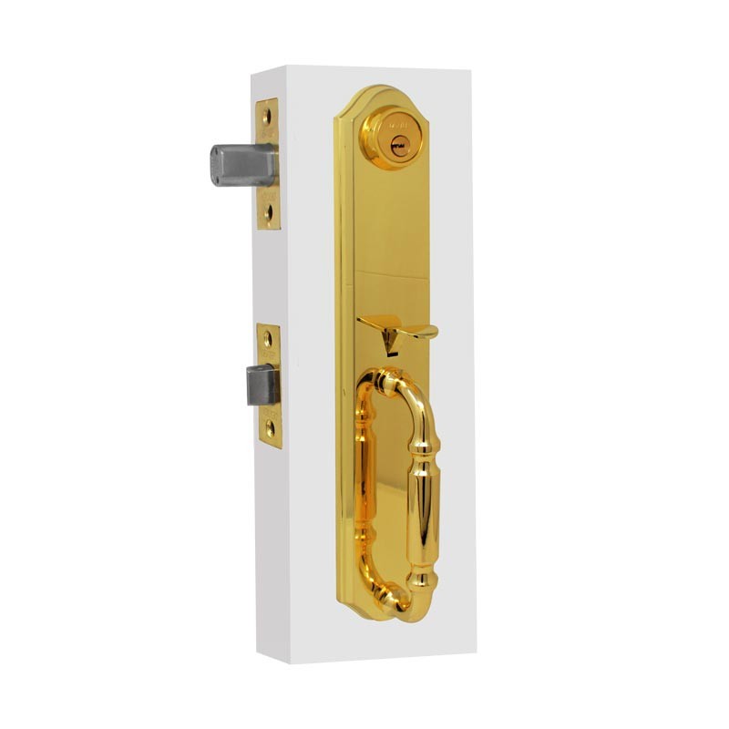 Cerradura Milan de alta seguridad Latón brillante 6743 Dexter