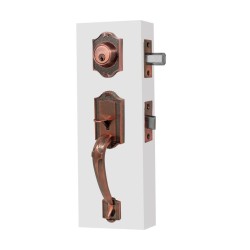 Cerradura residencial Genova 4190 cobre antiguo Dexter