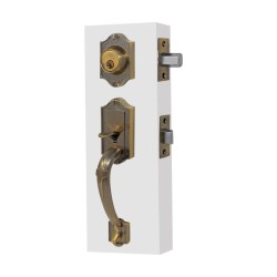 Cerradura residencial Genova latón antiguo 4188 Dexter